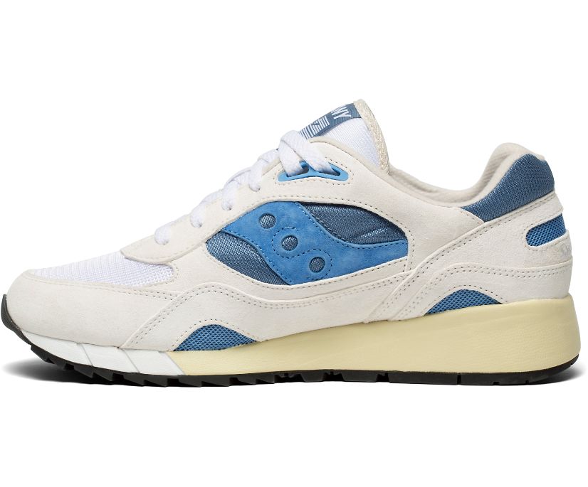 Saucony Shadow 6000 Women's Originals White / Blue | AU 073XYUF